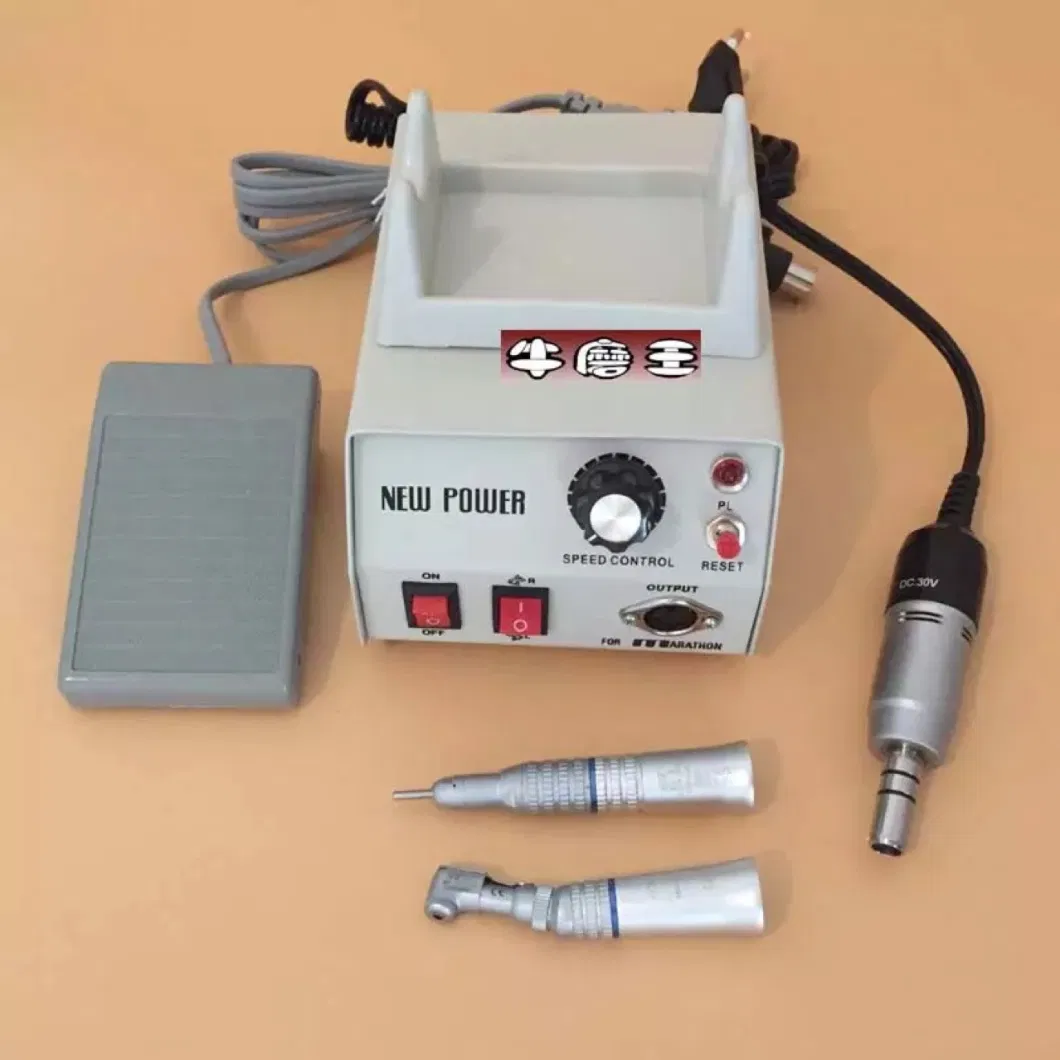 Dental Material South Korean Polishing Machine E -Type Interface Electric Motor Low -Speed Polishing Machine Handle Sanded Machine Head