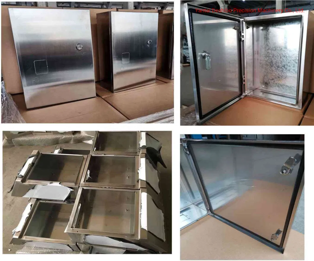 Customized Bending Welding Galvanized Aluminum Stainless Steel Iron Box Sheet Metal Box Fabrication